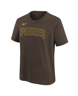 Big Boys and Girls Fernando Tatis Jr. Brown San Diego Padres Name & Number T-Shirt
