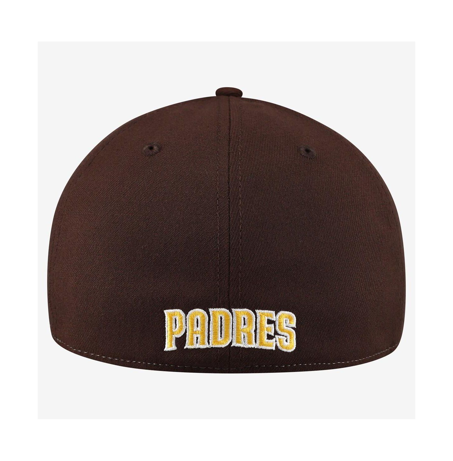 Мужские головные уборы New Era Stone San Diego Padres 2026 Spring Training Fan Pack Gradient 39THIRTY Flex Hat — фото 2