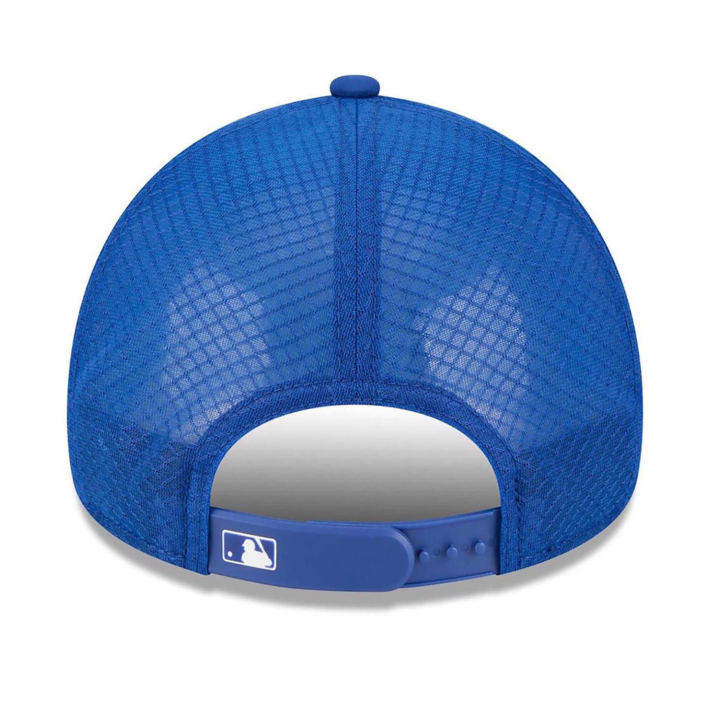 Мужская кепка New Era Royal Atlanta Braves 2026 Batting Practice Alternate Apex 9FORTY Adjustable Hat — фото 2