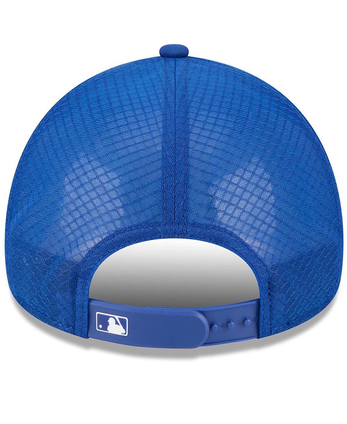 New Era Men's Royal Atlanta Braves 2026 Batting Practice Alternate Apex 9FORTY Adjustable Hat