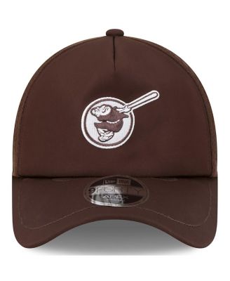 Men's Brown San Diego Padres 2026 Batting Practice Alternate Apex 9FORTY Adjustable Hat