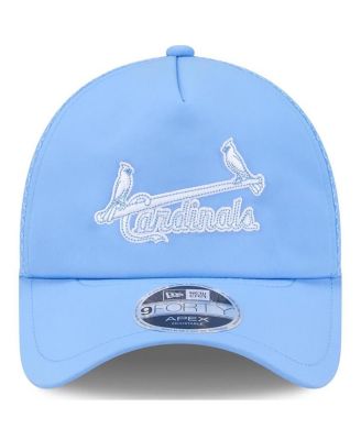 Men's Light Blue St. Louis Cardinals 2026 Batting Practice Alternate Apex 9FORTY Adjustable Hat