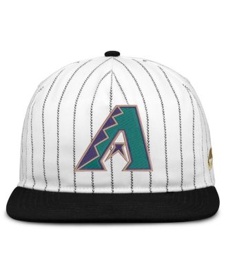 Men's White/Black Arizona Diamondbacks Cooperstown Collection Pro Adjustable Hat