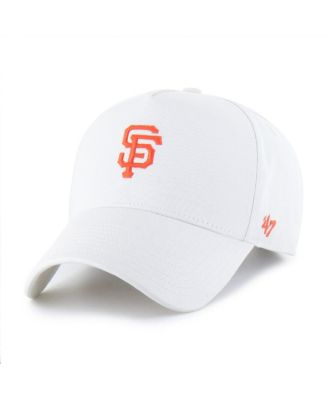 Men's White San Francisco Giants Foundational Pinch Offside Adjustable Hat