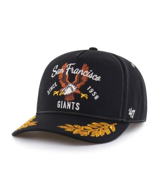 Men's Black San Francisco Giants Keepsake Collection Adjustable Hitch Hat