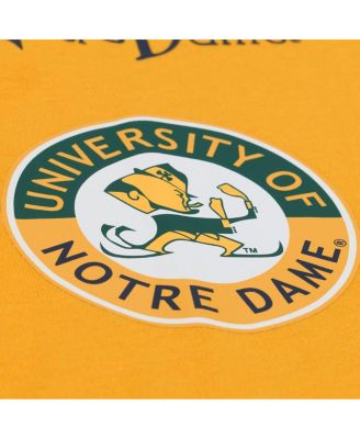 Men's Gold Notre Dame Fighting Irish Double Clutch Premium T-Shirt