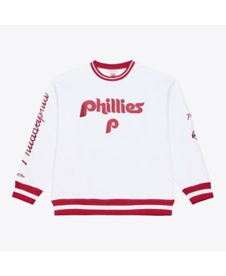 Men's White Philadelphia Phillies Arctic Fleece Sweatshirt