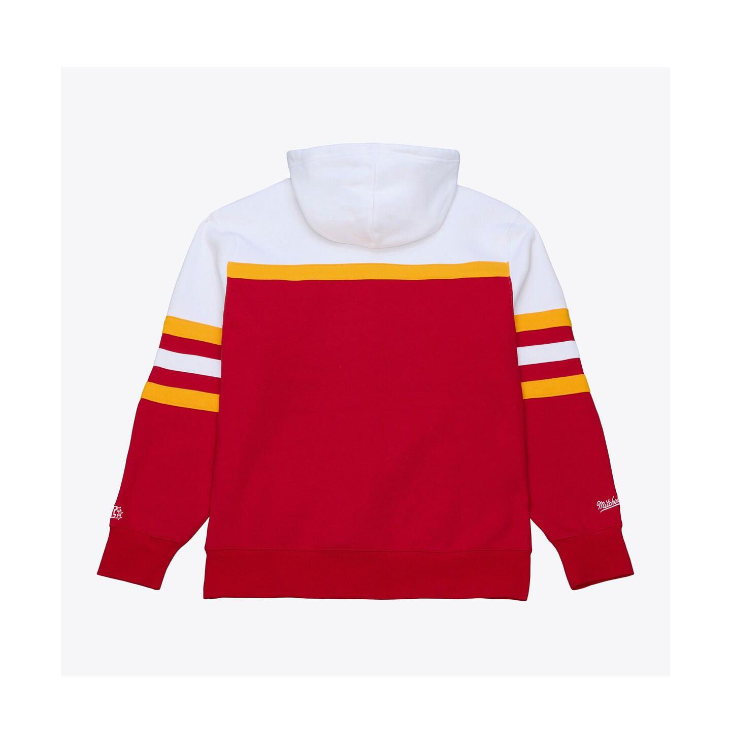 Мужское худи Mitchell & Ness Red Kansas City Chiefs Head Coach — фото 4