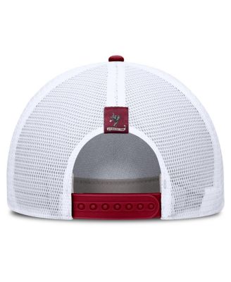 Men's and Women's Gray Alabama Crimson Tide 2026 Basketball Refresh 5-Panel Rise Trucker Hat