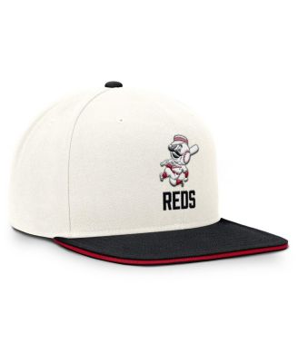 Men's Cream/Black Cincinnati Reds Cooperstown Pro Dri-FIT Snapback Hat