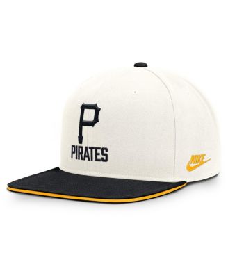 Men's Cream/Black Pittsburgh Pirates Cooperstown Pro Dri-FIT Snapback Hat