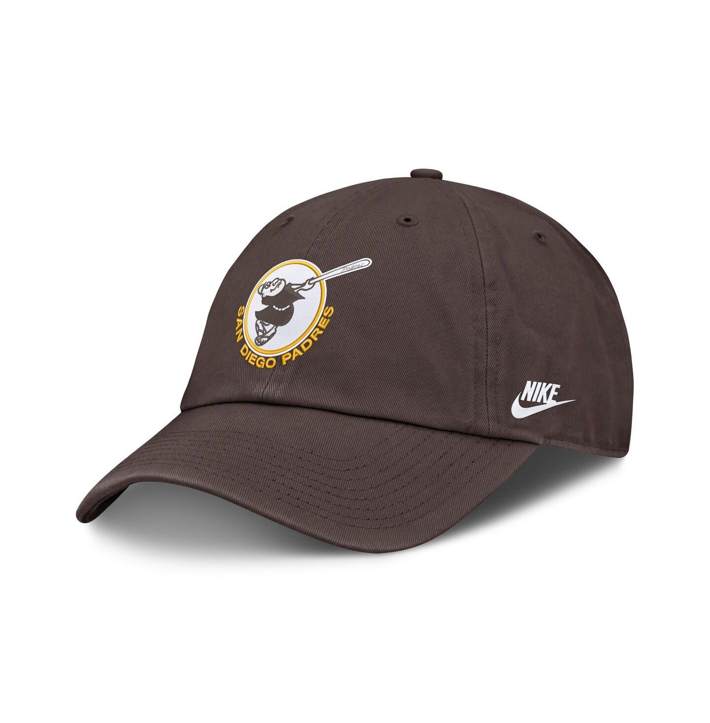 Мужская кепка Nike Brown San Diego Padres Cooperstown Club Adjustable Hat — фото 3