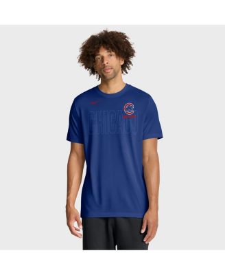 Men's Royal Chicago Cubs Knockout Team Legend Dri-FIT T-Shirt