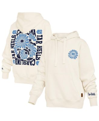 Women's Cream North Carolina Tar Heels Elena Janise Hoodie