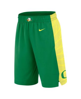 Men's Green Oregon Ducks Road Replica Basketball Shorts