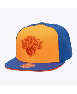Men's Orange/Blue New York Knicks Color Pop Snapback Hat