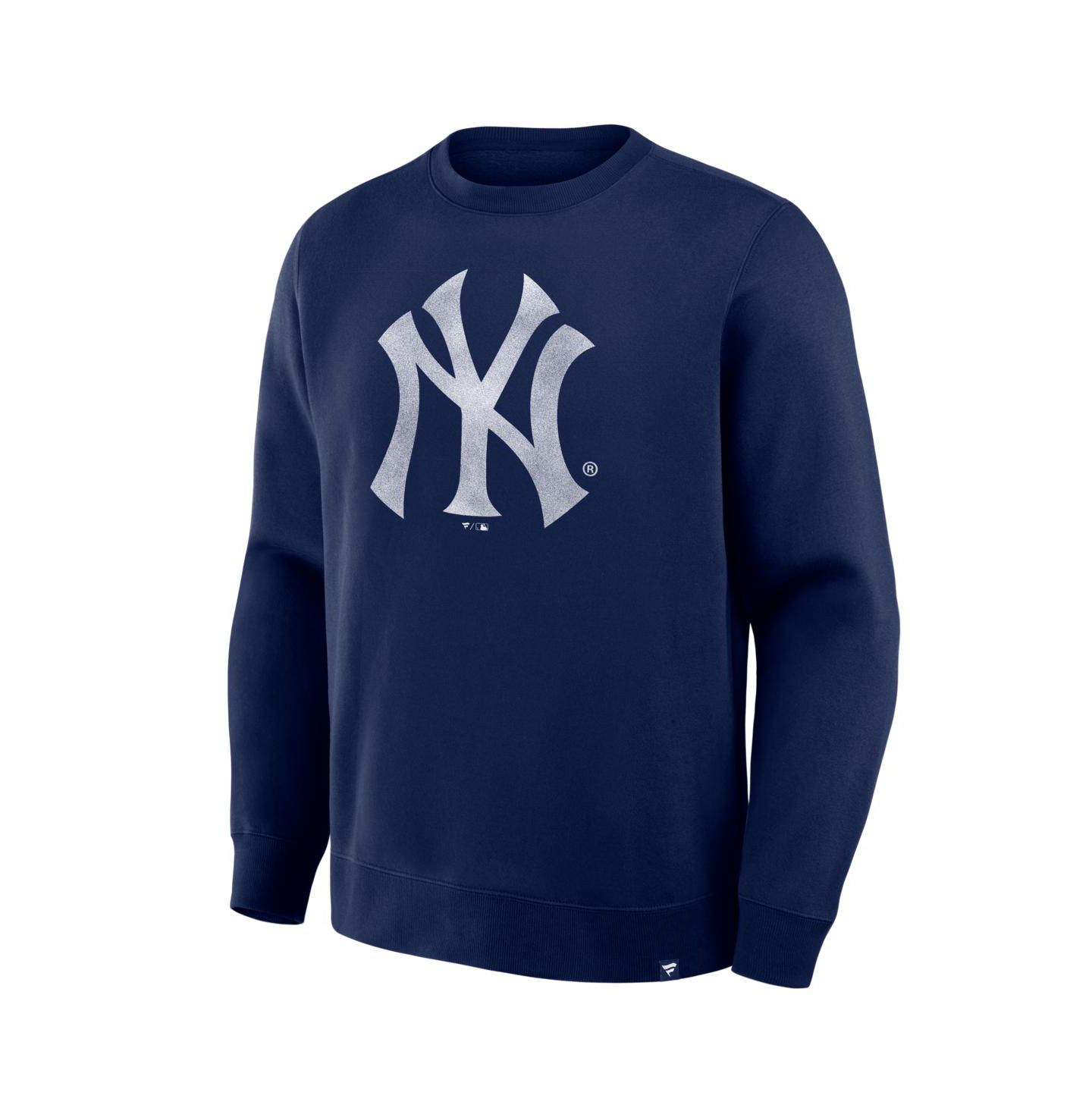Мужской свитшот Fanatics Navy New York Yankees Legacy — фото 3