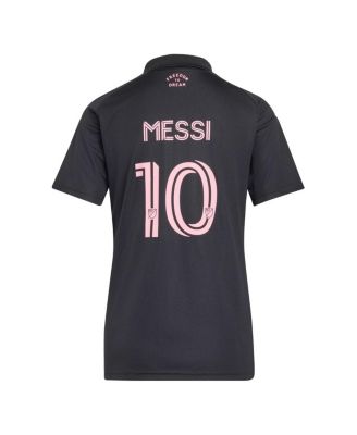 Women's Lionel Messi Black Inter Miami CF 2026 Presagio Replica Jersey