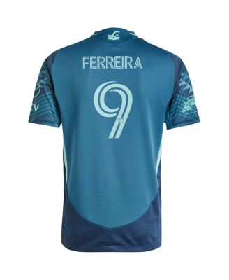 Men's Jesus Ferreira Blue Seattle Sounders FC 2025 The Salish Sea Kit Authentic Player Jersey