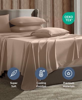 Extra Deep Pocket Microfiber 6-Pc. Sheet Set, King