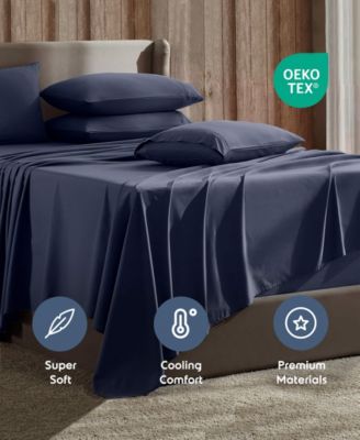 Extra Deep Pocket Microfiber 6-Pc. Sheet Set, Queen