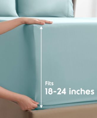 Extra Deep Pocket Microfiber 6-Pc. Sheet Set, Queen