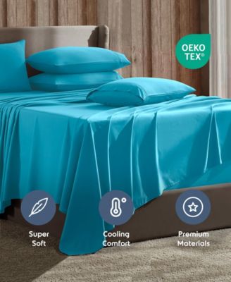Extra Deep Pocket Microfiber 6-Pc. Sheet Set, Queen