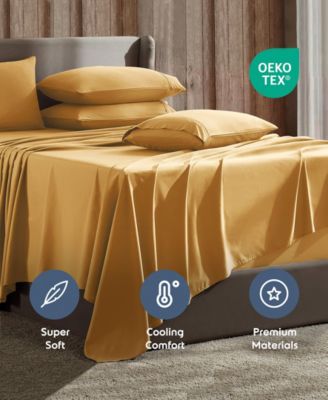Extra Deep Pocket Microfiber 6-Pc. Sheet Set, Queen