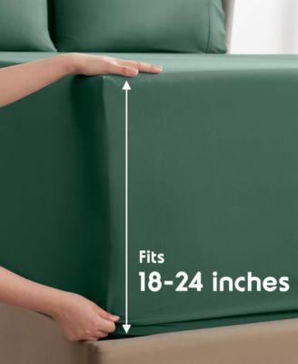 Extra Deep Pocket Microfiber 6-Pc. Sheet Set, Queen