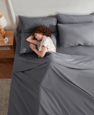 Extra Deep Pocket Microfiber 6-Pc. Sheet Set, Full