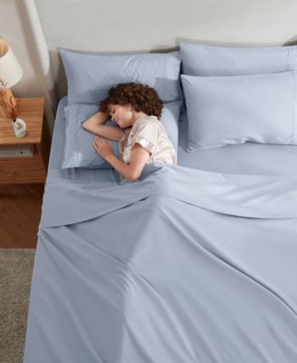 Extra Deep Pocket Microfiber 6-Pc. Sheet Set, Full