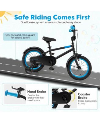 14 Inch Kids Bike with Adjustable Handlebar and Saddle