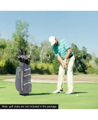 Lightweight Golf Cart Bag with Way Top Dividers