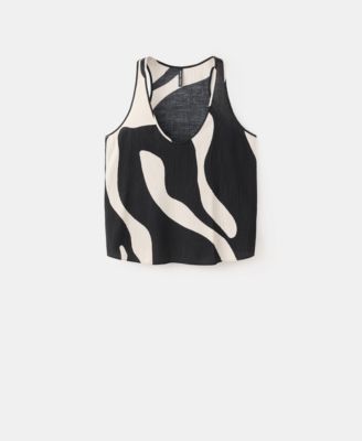 Women's Printed Straight Top