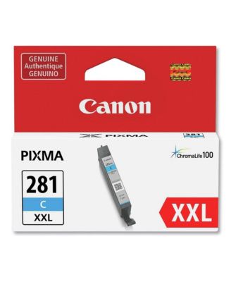 CLI-281 XXL Cyan Ink Tank for Select PIXMA TR, TS Series Printers - 11.7ml