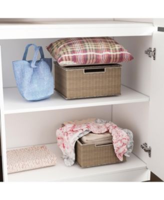 High Gloss Mirrored Doors Wardrobe Armoires with 4 Mirror Doors