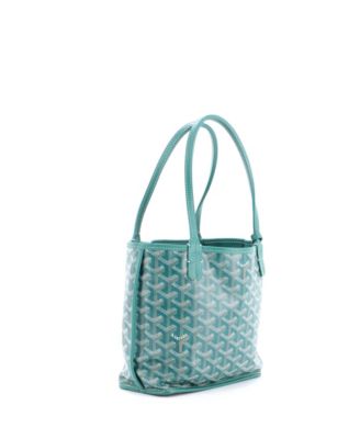 Mini Anjou Reversible Tote Coated Canvas