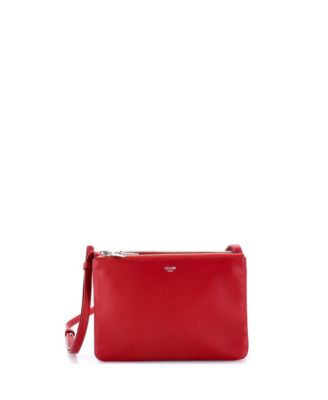 Small Trio Crossbody Bag Leather
