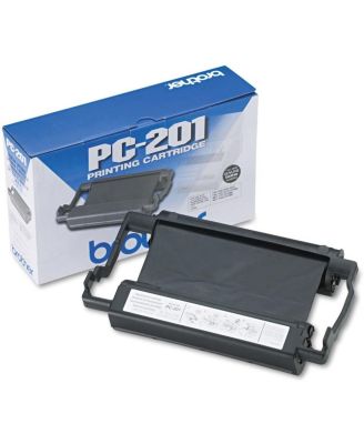Brother PC-201 Ink Cartridge - Black - Retail Packaging