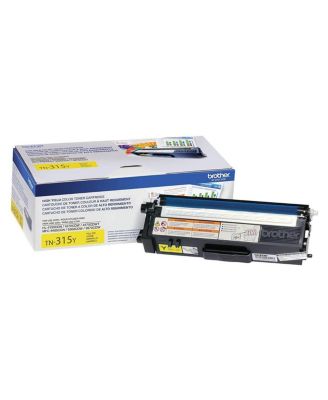 TN315 High Yield Yellow Toner Cartridge, Upto 3500 Page Yields