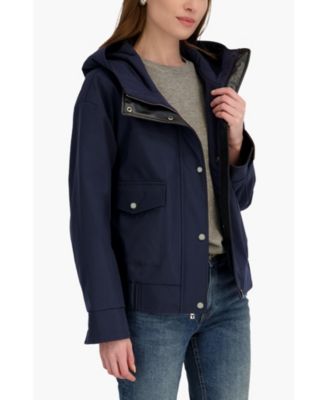Women's Hooded Softshell Bomber Leone