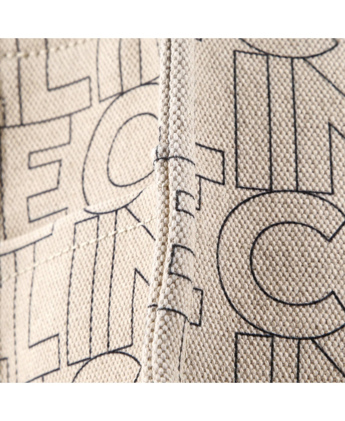 Pre-Owned Celine Small Cabas Thais Tote Triomphe Printed Canvas