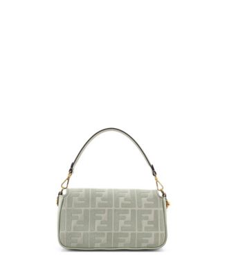 Medium Baguette NM Bag Zucca Embroidered Canvas