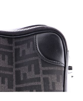 Medium FF Travel Backpack Zucca Canvas and Leather