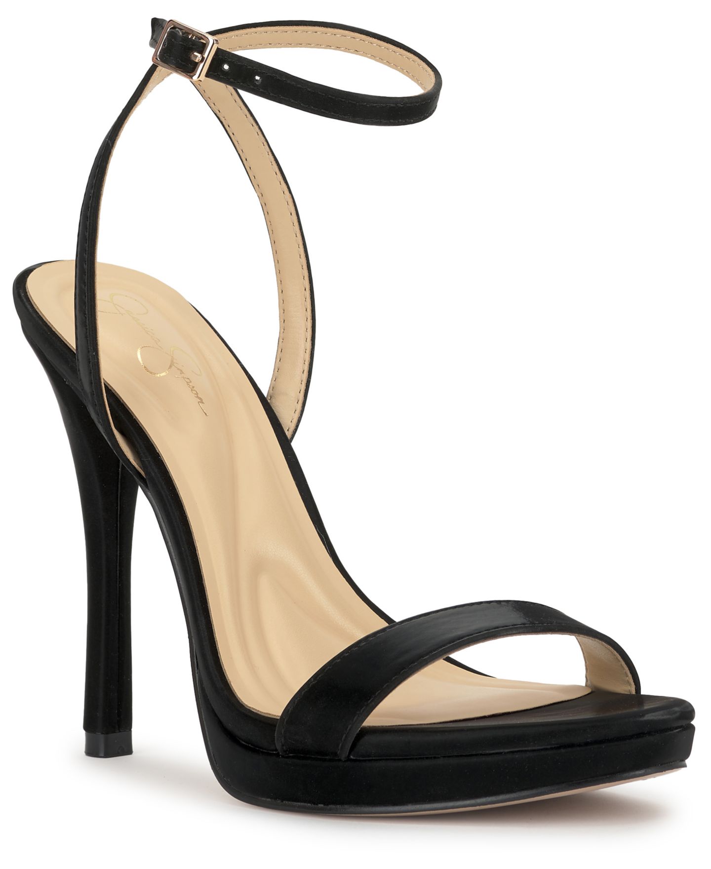 Женские сандалии Jessica Simpson Divra Platform Dress Sandals, цвет: Чёрный — фото 1