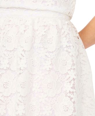 Women's Lace A-Line Midi Skirt