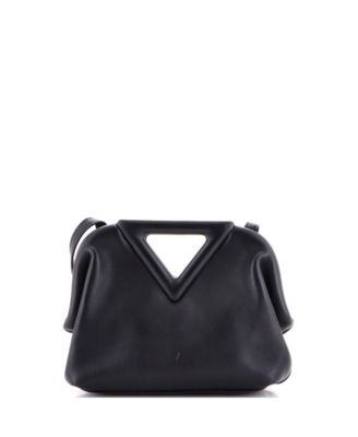 Small Point Shoulder Bag Leather