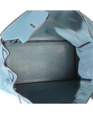 Bleu Jean Togo Birkin 35 PHW