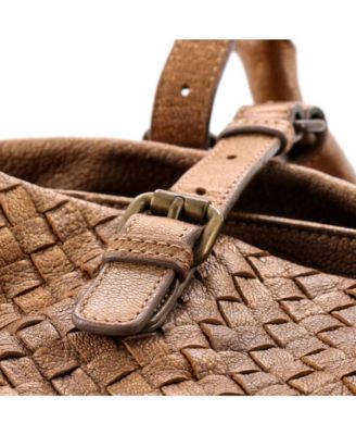 Medium Roma Bag Intrecciato Nappa