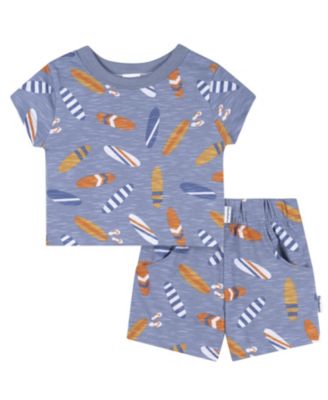 Toddler Boys Gerbe 2-Piece T-Shirt and Shorts Set